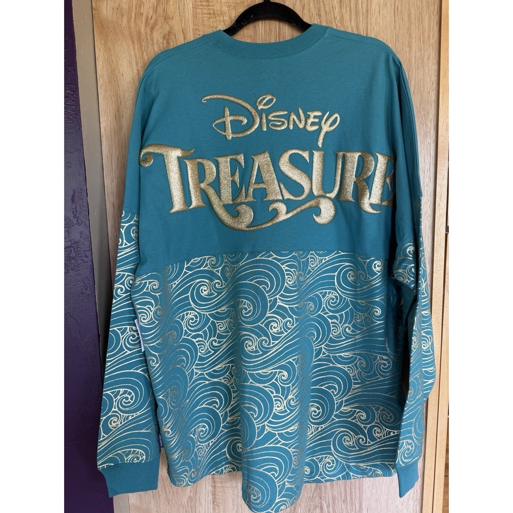 Disney Cruise Line Treasure Inaugural Sailing Spirit Jersey Adult Size Large NWT